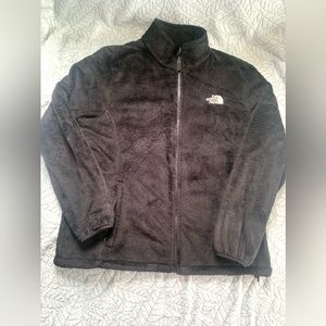 NorthFace Black Fuzzy Jacket Size XXL
